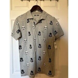 Gap Star Wars Gray Polo Top Size Youth XXL 14-16 NWT